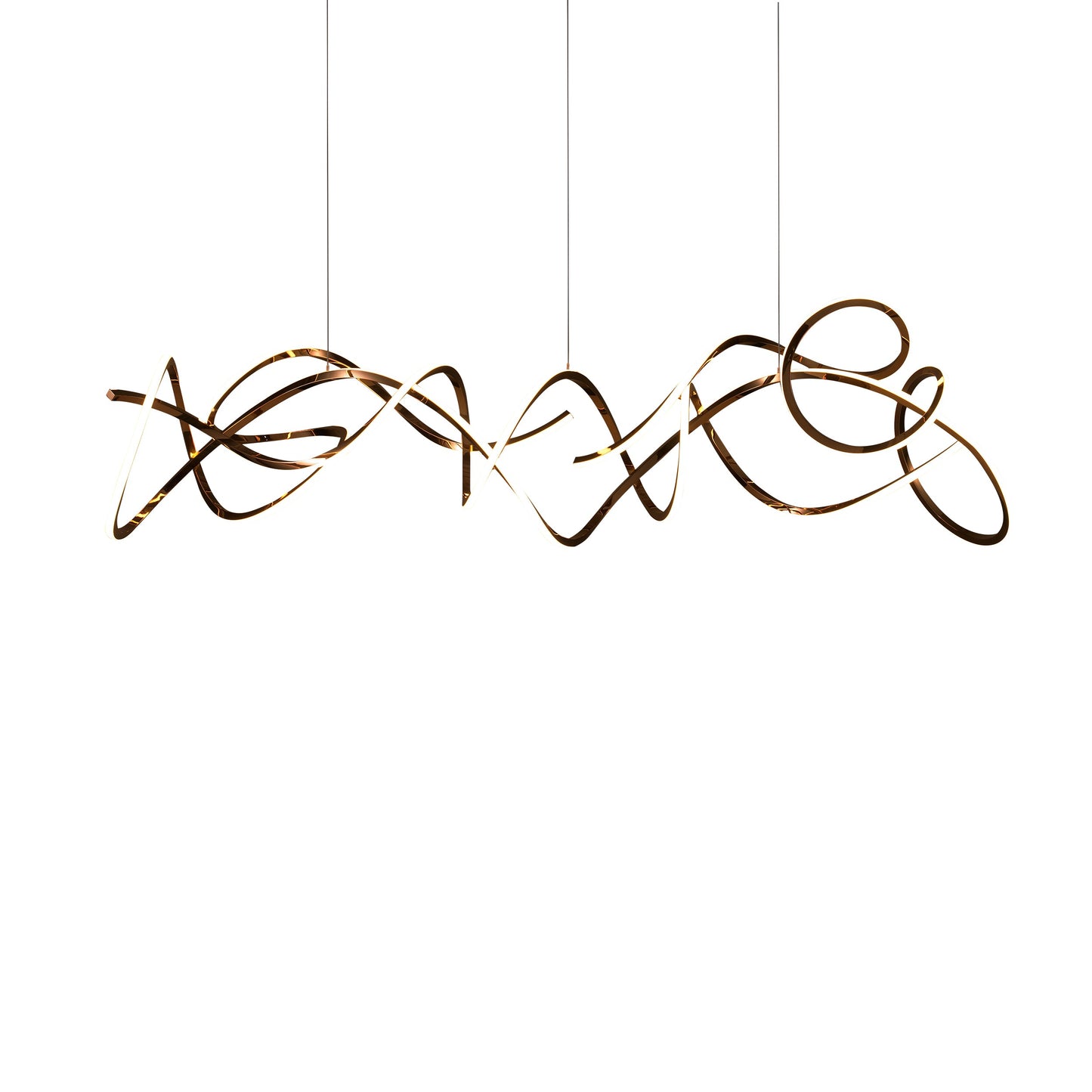 Entwine Linear Chandelier