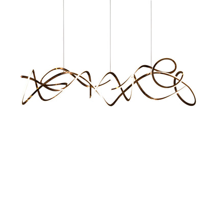 Entwine Linear Chandelier